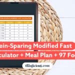 Protein Sparing Modified Fast Psmf Calculator Meal Plan Foods