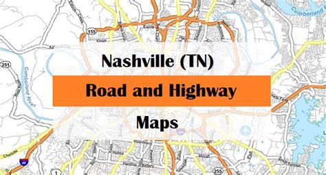 Nashville TN Highway Map