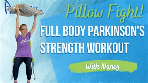 Parkinson S Pillow Workout Symptom Focused Strength And Balance Class