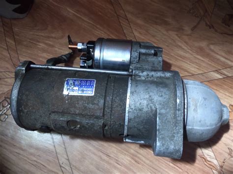 6651510101 Стартер SSANG YONG | Запчасти на DRIVE2