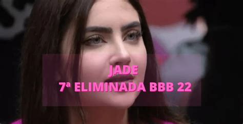 Quem saiu do BBB 22 Jade Picon é a 7ª eliminada veja porcentagem DCI