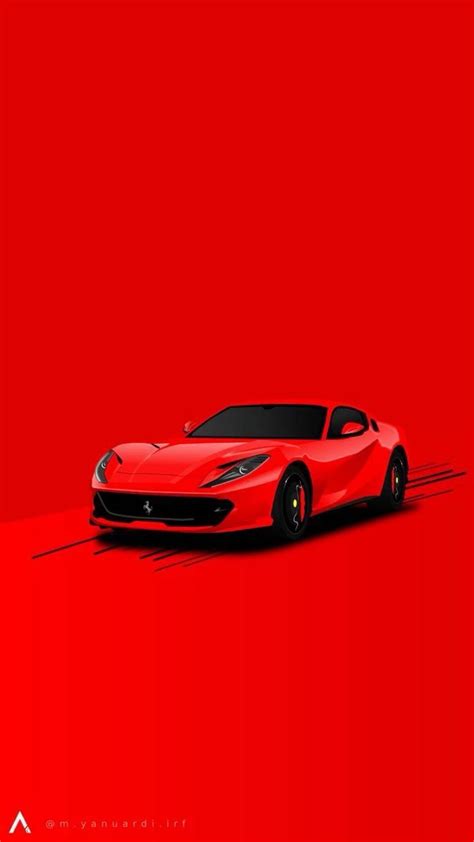 Red Car 4k iPhone Wallpaper