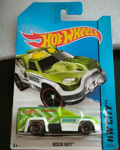 New Rescue Duty Hwfd Emergency Hw City Treasure Hunt Th Hot Wheels Hotwheels Car Rth Regular