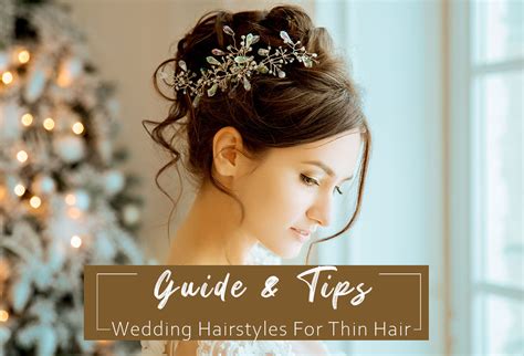 45 Wedding Hairstyles For Thin Hair 2024 Guide Tips