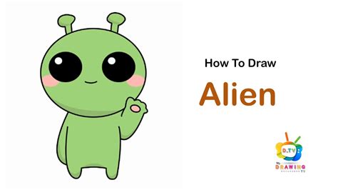 How To Draw An Alien Easy Drawing Step By Step 132 Youtube