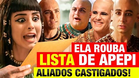 Novela G Nesis Asenate Pega Lista De Adurr Revela Todos Os Nomes