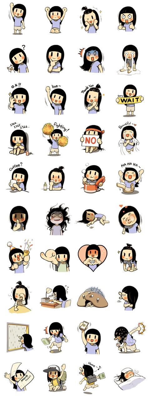 Naver Line Stickers