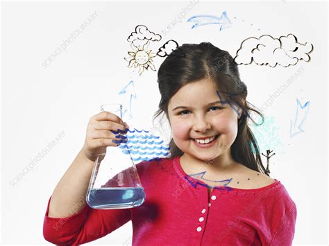 A water evaporation diagram - Stock Image - F008/9941 - Science Photo ...