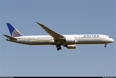 N United Airlines Boeing Dreamliner Photo By Walandpl Id