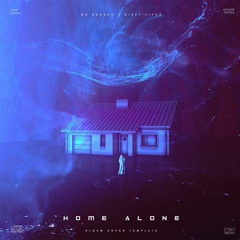 Home Alone Album Cover Art - Photoshop PSD