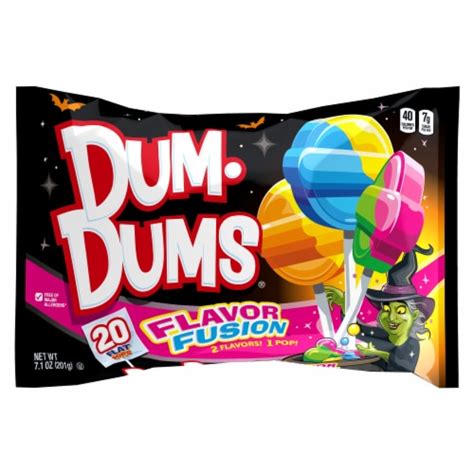 Dum Dums® Flavor Fusion Pops Halloween Candy Bag 71 Oz Kroger