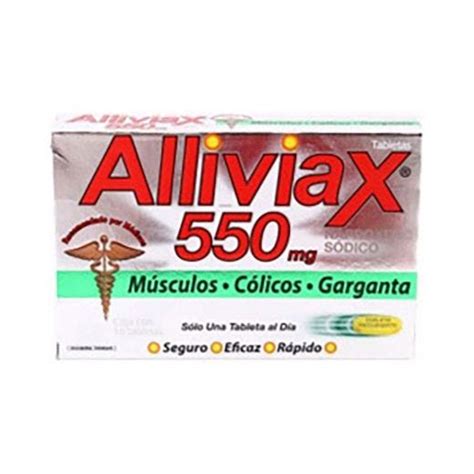 Alliviax Dolor Muscular Tabletas