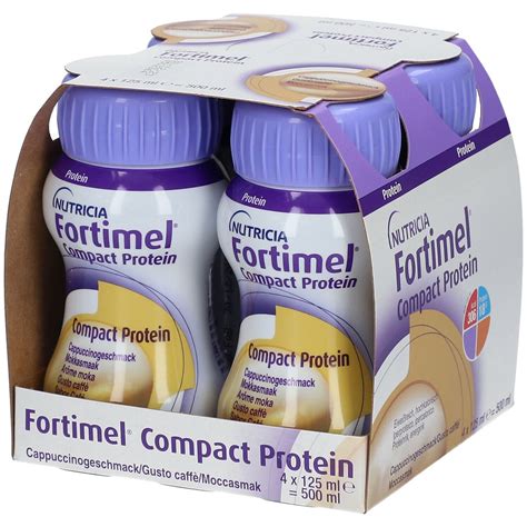 Nutricia Fortimel Compact Prot Ine Cappucino X Ml Redcare Apotheke