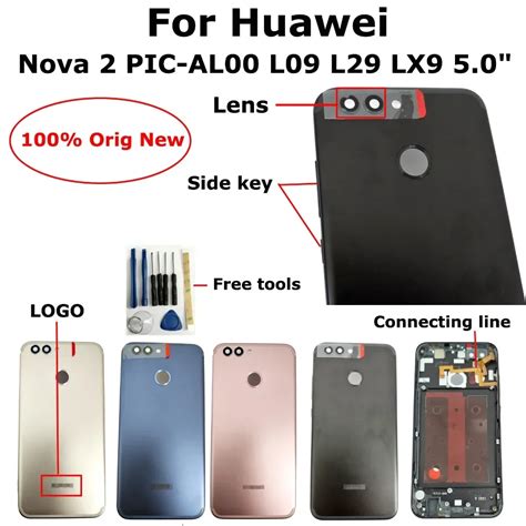 Shyueda 100 Orig New 5 For Huawei Nova 2 PIC AL00 L09 L29 LX9 Rear Back