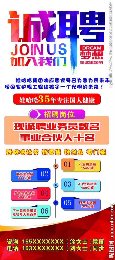 诚聘招聘展架海报设计图 海报设计 广告设计 设计图库 昵图网