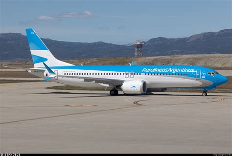 Lv Kej Boeing 737 8 Max Aerolíneas Argentinas Sandra Jetphotos