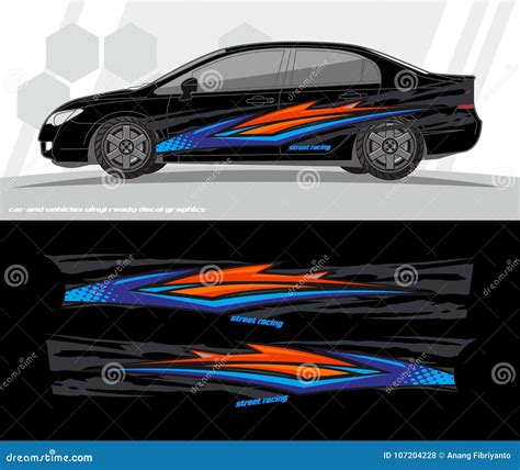 Vehicle Graphics, Vinyls & Decals Cartoon Vector | CartoonDealer.com ...