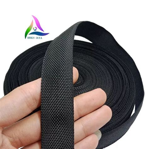 Jual TALI WEBBING BISBAN PCR 2 5 CM WEBBING PELIPIT TAS HITAM