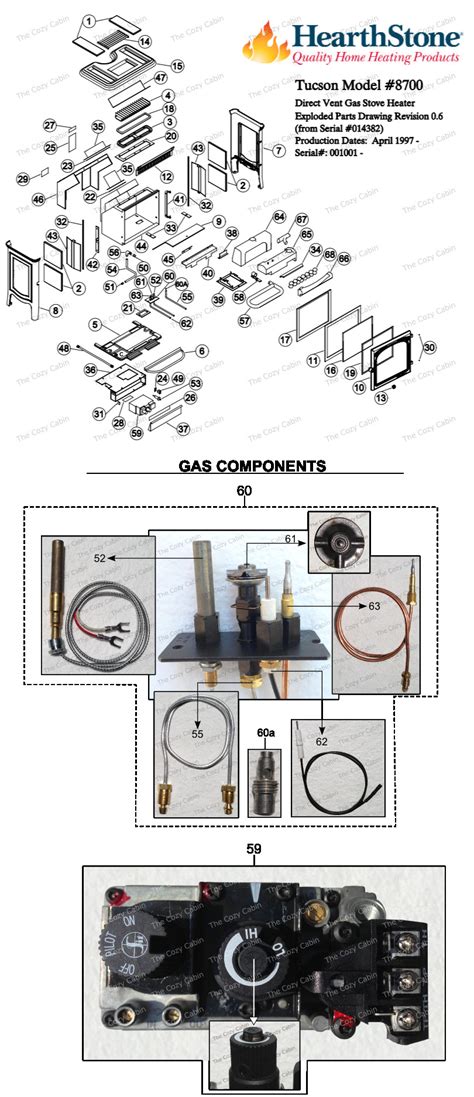 Hearthstone Wood Stoves Parts Diagram | AdinaPorter