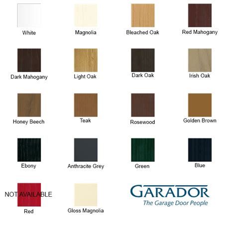 Garador Dorchester Colour Options Side Hinged Buy Garador Side