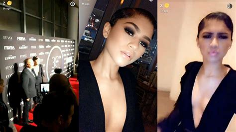 Zendaya Snapchat Story Videos November 29th 2016 Footwear News