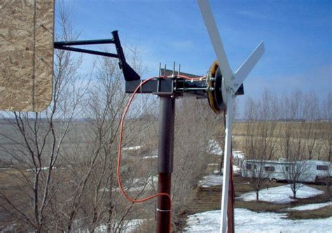 Homemade Wind Generator 2x10 Windmill Generator Homemade Windmill