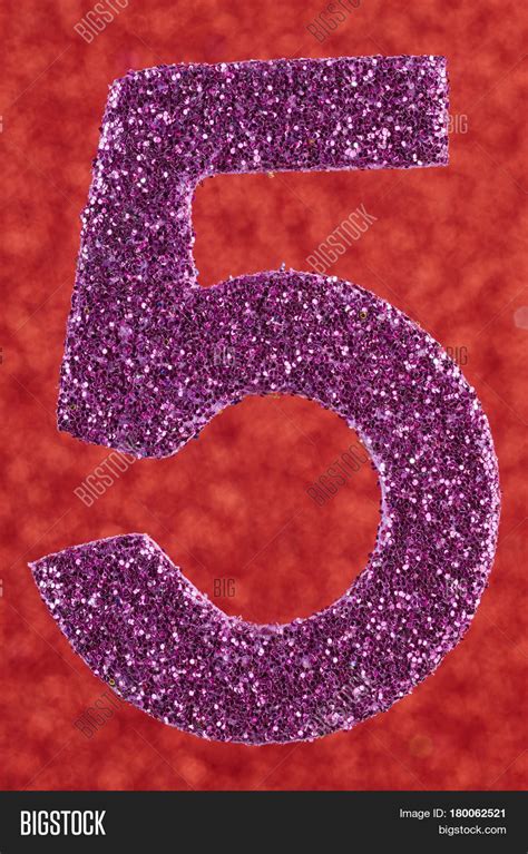 Number Five Blue Color Image & Photo (Free Trial) | Bigstock