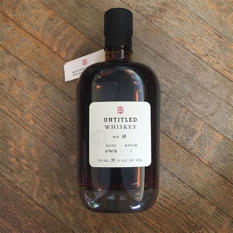 One Eight Distilling Untitled Whiskey De Wine Spot Dws Dramswhiskey Wines Sake