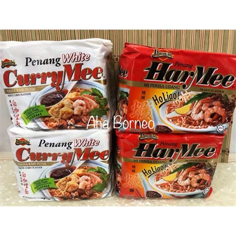 Jual Penang White Curry Mee Harmee Prawn Ibumie Mie Instan Kari