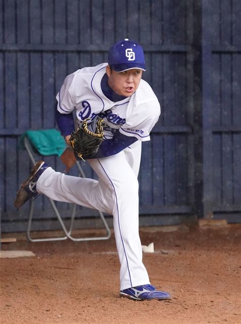 1軍キャンプ初参加の中日上田洸太朗、ストライクテスト3位でアピール プロ野球写真ニュース 日刊スポーツ