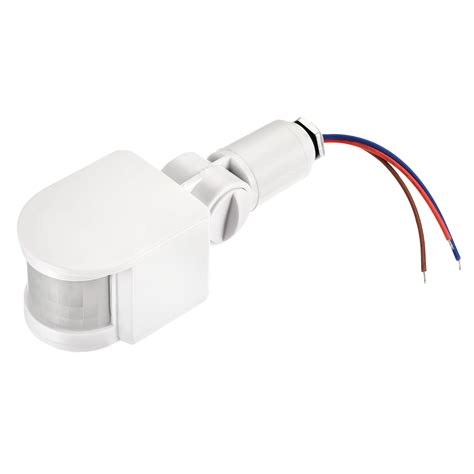 Uxcell Motion Sensor Ac V Infrared Pir Detector Switch Wall Mount