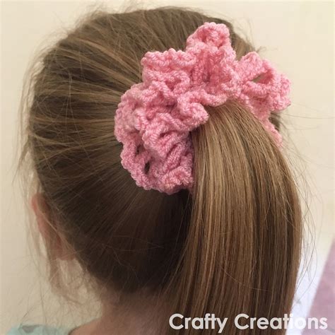 Ruffle Scrunchie Crochet Pattern Etsy