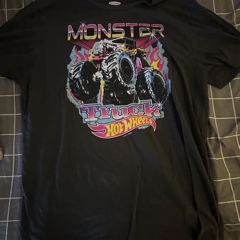 Large Hot Wheels T Shirt Depop