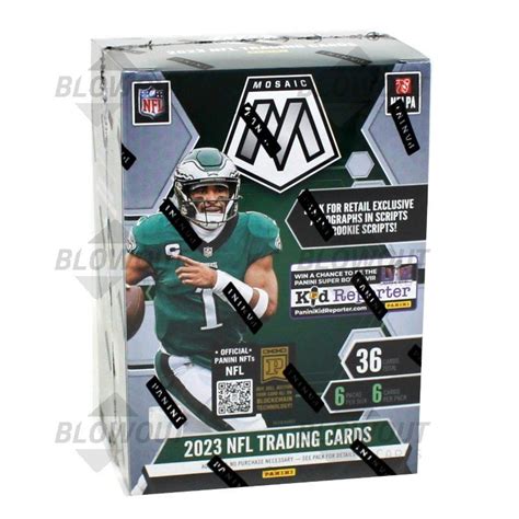 2023 Panini Mosaic Football Blaster Box