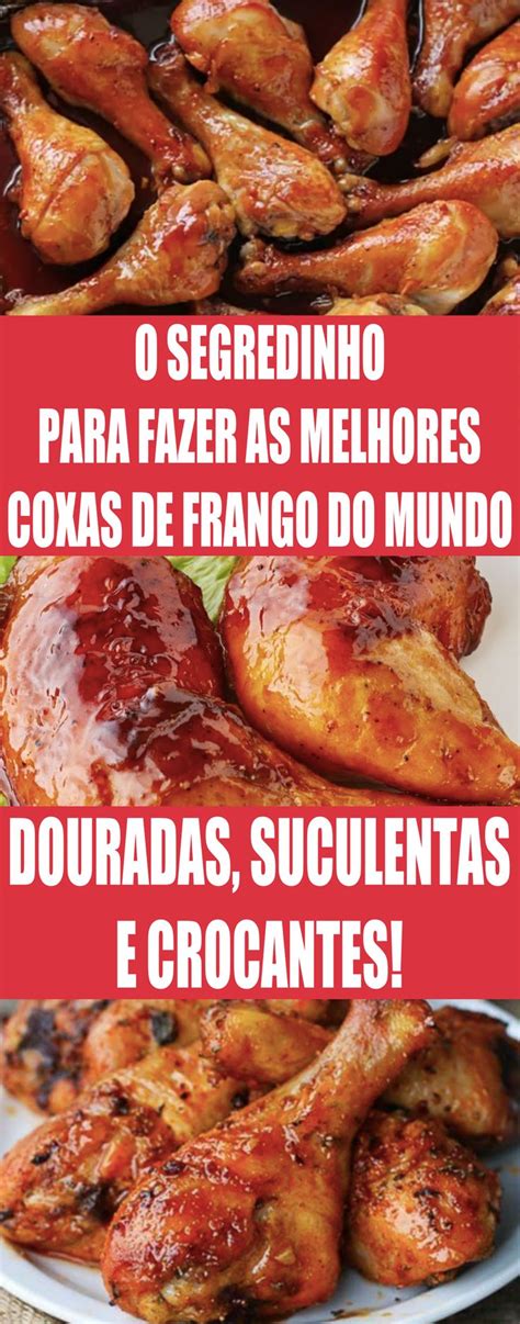 O SEGREDO DE COMO FAZER AS MELHORES COXAS DE FRANGO DO MUNDO DOURADAS