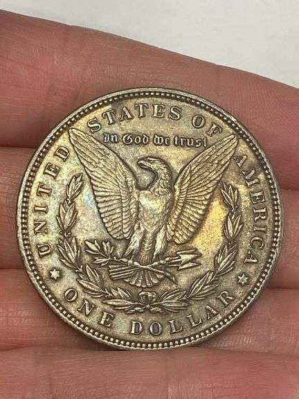 1896 Morgan Silver Dollar Bid On Estates Auction Services