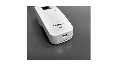 Secugen Unity™ 20 Bluetooth Fingerprint Scanner Cardlogix