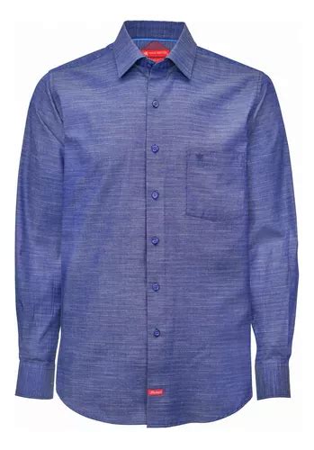 Manchester Camisa Casual Slim Fit De Manga Larga En Algodón Meses sin