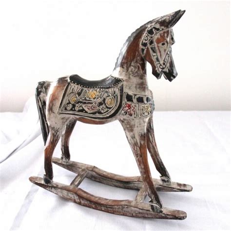 Cheval Bascule En Bois Deco H Deco Do