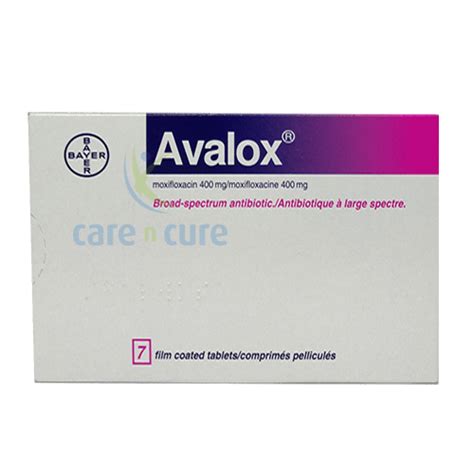 Buy Avalox 400mg Tablets 7s Online In Qatar View Usage Benefits And