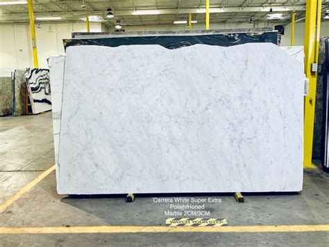 Earth Stone Colours Carrara White Super Extra Slabs