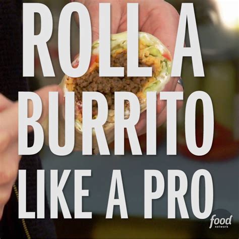 Roll a Burrito Like a Pro | How to achieve the perfect burrito roll 🌯 ...