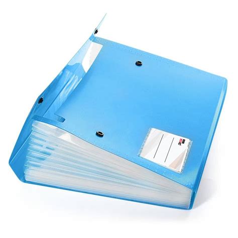 Ondesk Essentials 13 Pockets Expanding File Durable Plastic Document