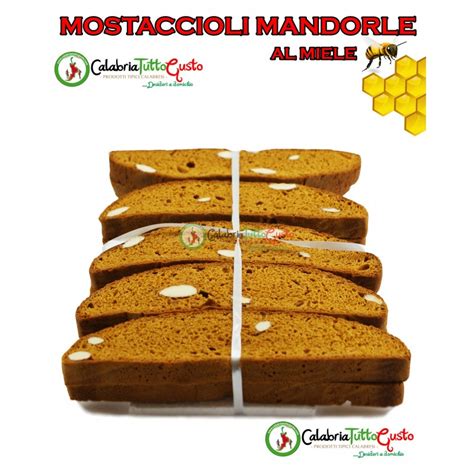 Dolci Biscotti Con Mandorle E Miele Calabresi Mostaccioli Di Soriano