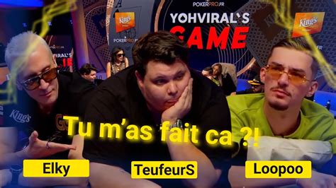 YOU CALL WITH 5 7 TeufeurS 3 BET 4 000 Vs Loopoo Et Elky