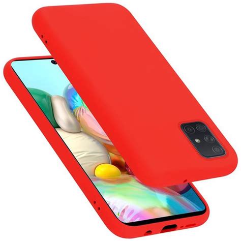 Cadorabo Hoesje Voor Samsung Galaxy A G M S In Liquid Rood