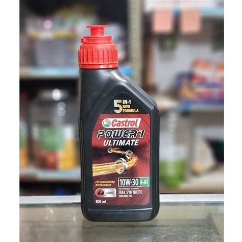 Jual Oli Castrol Power 1 Ultimate Matic 10w30 08l Shopee Indonesia