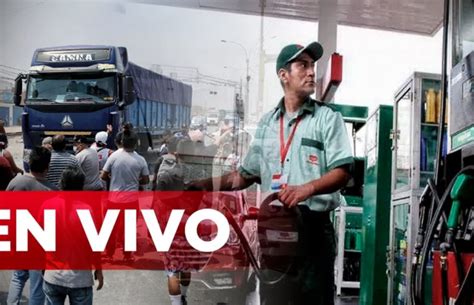 Paro De Transportistas En Vivo Se Ha Registrado Bloqueos De Carreteras