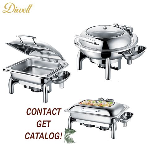 China Buffet Equipment Stainless Steel Hydraulic Chafer Dish China