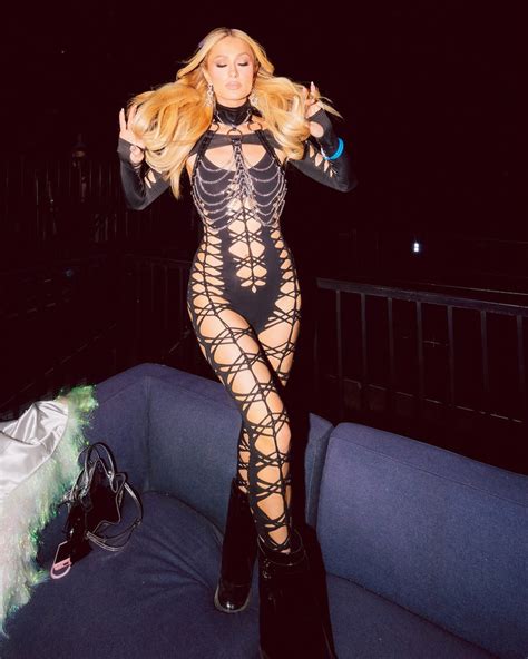 Paris Hilton Creates Stir In Naked Catsuit Leaving Fans Asking The Same Question Bright Side